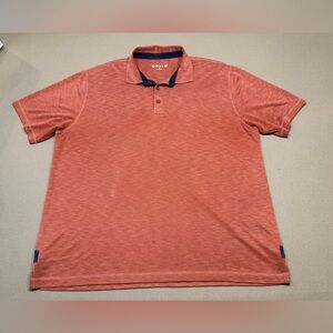 Orvis Orange Undershirt Soft Stretchy Fabric